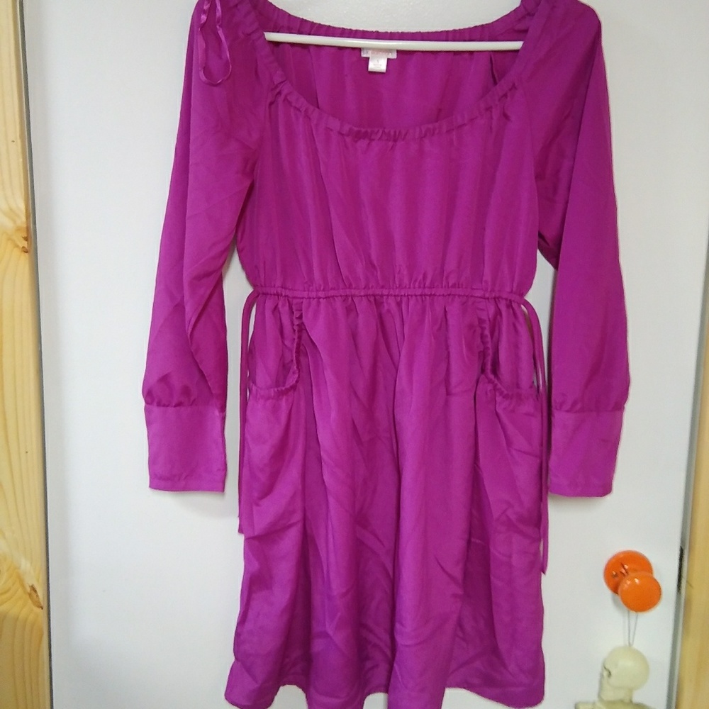 xhilaration Purple Gown